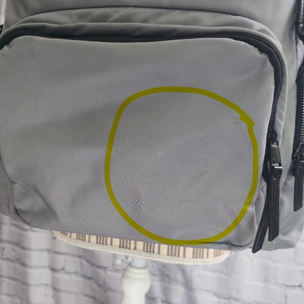 Tumi Voyageur Carson Backpack Nylon in Grey Mist - Picture 9 of 14